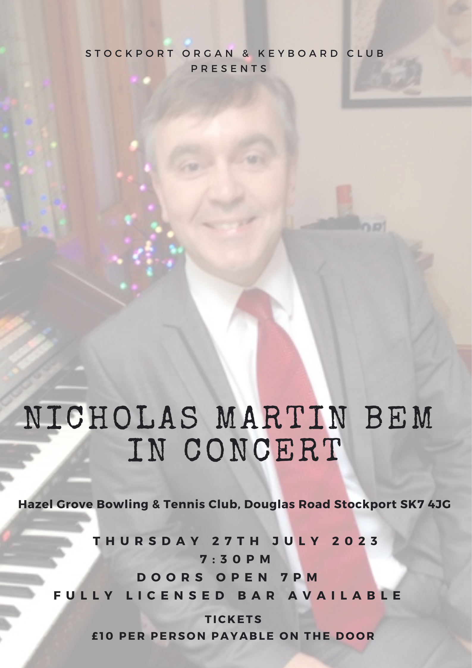 Concert Night with Nicolas Martin
